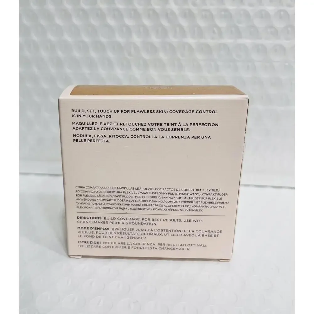 Bite Beauty Changemaker Flexible‎ Coverage Pressed Powder Medium 2 NIB 0.26oz